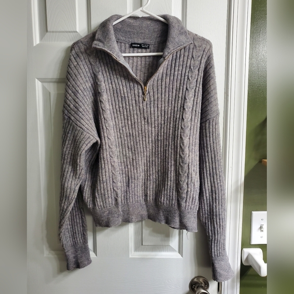 🐸$2🐸Quarter Zip Textured Sweater - Picture 2 of 4